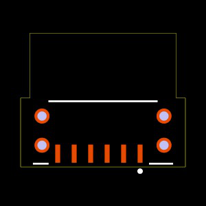 SFM-106-02-L-SH-TR Footprint