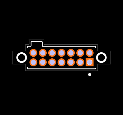 SFM-107-L1-L-D-LC Footprint