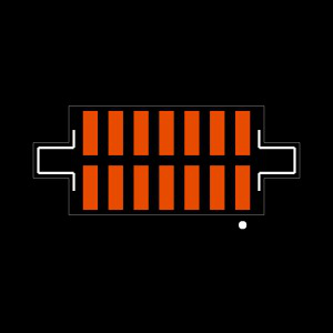 SFM-107-L2-S-D-P-TR Footprint