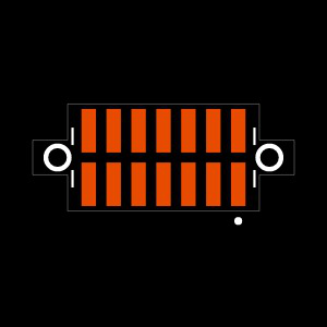 SFM-107-T2-S-D-LC-P Footprint