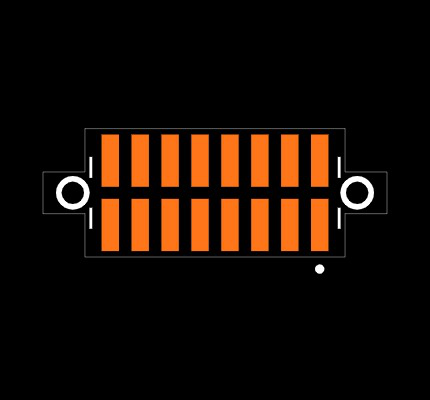 SFM-108-T2-L-D-LC Footprint