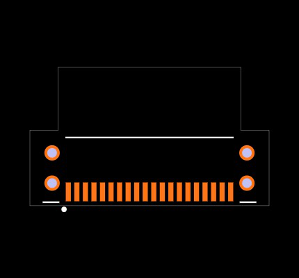 SFM-110-02-S-DH-TR Footprint