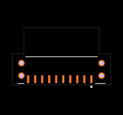 SFM-110-02-S-SH-TR Footprint