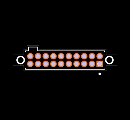 SFM-110-03-L-D-LC Footprint