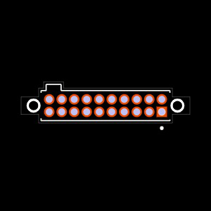 SFM-110-03-S-D-LC Footprint