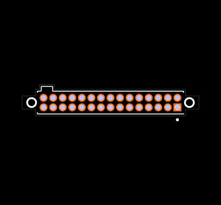 SFM-115-L3-S-D-LC-K Footprint