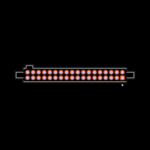 SFM-118-T1-F-D Footprint