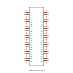 SFM-130-01-L-D-LC Symbol