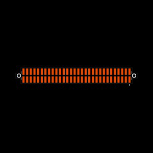 SFM-130-L2-H-D-LC-K-TR Footprint