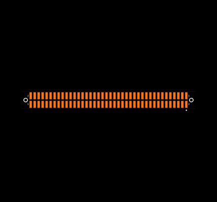SFM-140-L2-L-D-LC Footprint