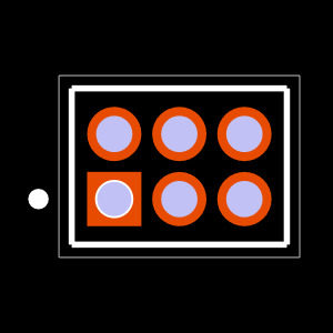 SFMC-103-03-S-D-TR Footprint