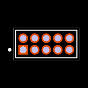 SFMC-105-03-L-D Footprint