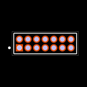 SFMC-107-03-L-D-K Footprint