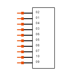 SFMH-105-02-LTL-D-WT-TR Symbol