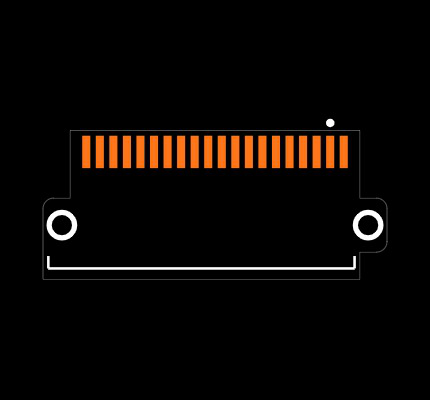 SFMH-110-02-FTL-D-LC Footprint