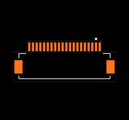 SFMH-110-02-L-D-WT-TR Footprint