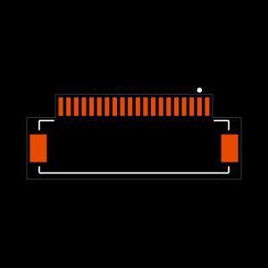SFMH-110-02-LM-D-WT-TR Footprint