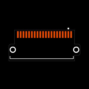 SFMH-110-02-LTL-D-LC Footprint