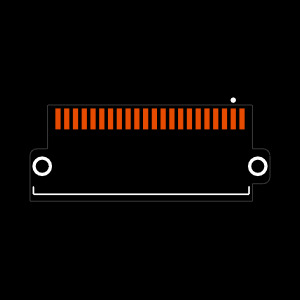 SFMH-111-02-L-D-LC Footprint