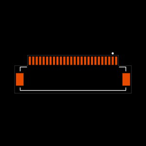 SFMH-113-02-S-D-WT Footprint