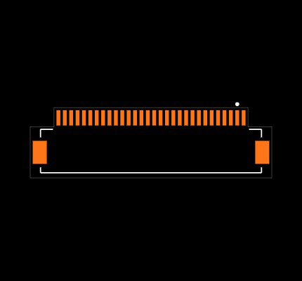 SFMH-115-02-L-D-WT Footprint
