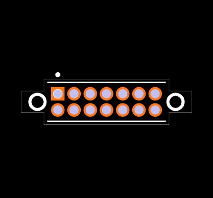 SFML-107-03-S-D-LC Footprint
