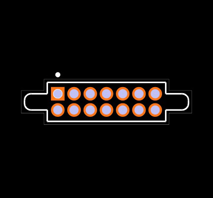 SFML-107-T1-L-D Footprint