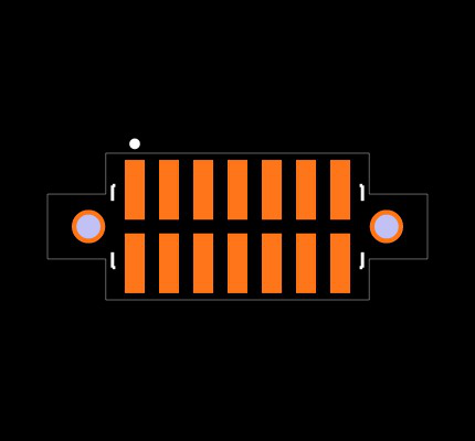 SFML-107-T2-S-D-SN-K Footprint