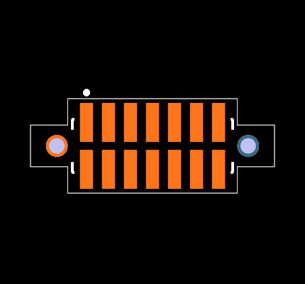 SFML-107-T2-S-D-SN-P Footprint
