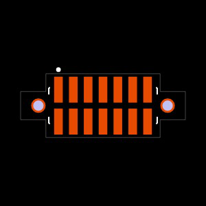SFML-107-T2-S-D-SN-TR Footprint