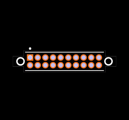 SFML-110-T1-S-D-LC Footprint