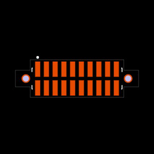 SFML-110-T2-L-D-SN Footprint