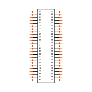 SFML-125-02-STL-D-LC-P-TR Symbol