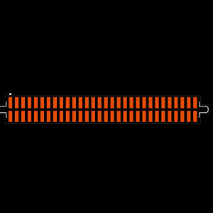 SFML-130-T2-L-D-TR Footprint