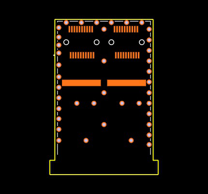 SFPK-2PF-01-S Footprint