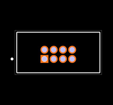 SHF-104-01-F-D-TH Footprint