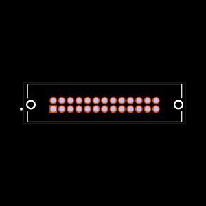 SHF-113-01-F-D-TH-LC Footprint