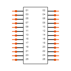 SHF-113-01-L-D-TH Symbol