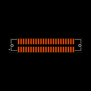 SHF-123-01-L-D-SM-LC Footprint