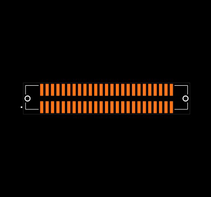 SHF-125-01-S-D-SM-LC-K-TR Footprint