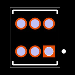 SLM-103-01-L-D Footprint