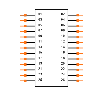 SLM-113-01-G-D Symbol