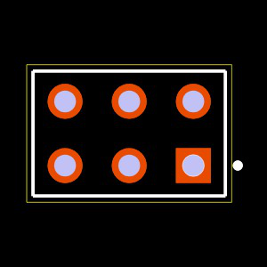 SLW-103-01-F-D Footprint