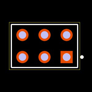 SLW-103-01-G-D Footprint