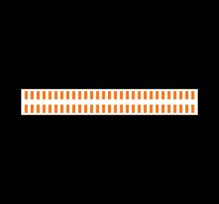 SMM-129-02-S-D-LC Footprint