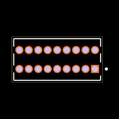 SMS-109-01-G-D Footprint