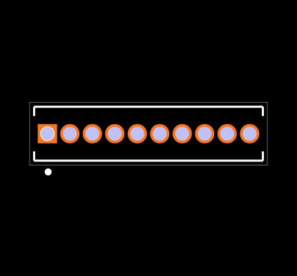 SMS-110-02-G-S Footprint