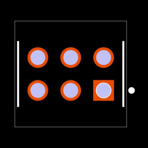 SQT-103-03-H-D Footprint