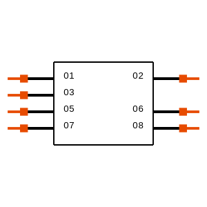 SQT-104-03-L-D-004 Symbol