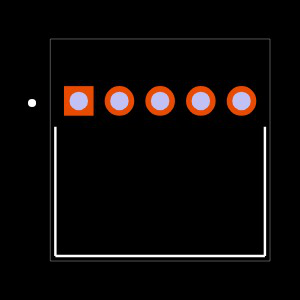 SQT-105-01-F-S-RA Footprint